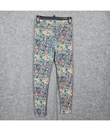 LuLaRoe Womans Leggings OS One Size 2-10 Multicolor Floral Pattern Activ... - $9.94