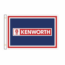 Kenworth Trucks Flag Banner 3x5 ft Wall Garage Decoration New - $14.64