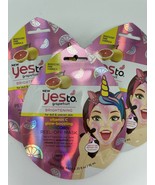 Yes to Grapefruit Brightening Vitamin C Peel Off Face Masks .33oz Lot of 3 - £7.49 GBP