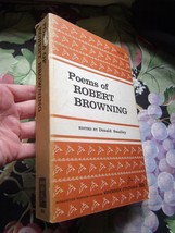 Poems of Robert Browning 1956 Edited by Donald Smalley, Riverside Editio... - £8.95 GBP