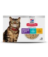 BestBy03/26 Hill&#39;s Science Diet Sensitive Stomach &amp; Skin Adult 1-6 12-pack - $370.55 MXN