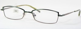 Vintage Opdo 1824-1 Grün/Gunmetal Brille Metall Rahmen 50-16-145mm - £43.60 GBP