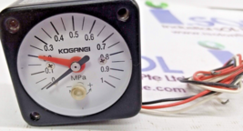 Koganei GS1-50-DL Pressure Gauge with Built-in Switch 0.1-0.83 MPa Japan New - £400.12 GBP