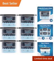 6-Pack 10.5oz Portable Odor Eliminator &amp; Moisture Absorber - Home &amp; Vehi... - $62.32
