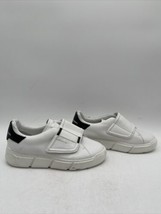 Costume National Leather Touch-Strap Platform Sneakers White Size 38 - $123.74