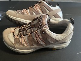 Merrell Siren Sport 3 Hiking Shoe Women&#39;s Size 7.5 Moonrock Peach Sneaker - £56.26 GBP
