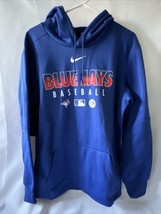 Nike Toronto Blue Jays Dri-Fit Hooded Sweatshirt Size Large NEW! - £38.65 GBP