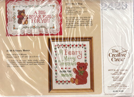 Creative Circle 2429 A Beary Merry Christmas Cross Stitch kit - $5.98