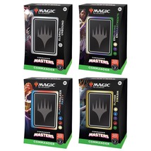 Magic The Gathering Commander Masters Commander Deck Bundle  Includes All 4 Deck - $503.99