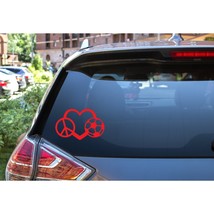 Peace Love Soccer | Car Decals for Her | Mom Life Decal | Gifts for Her | Gifts  - $5.00