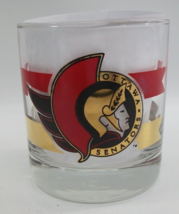 Ottawa Senators NHL Hockey Drinking Glass Tumbler Cutler Brands 1993 - $14.67