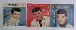 Frankie Avalon Vinyl 45 Records Lot of 3 - $24.90