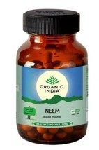 Lot of 2 Organic India Neem 120 Capsules USDA GMO Cert Immunity Pure Blood Care - £33.44 GBP