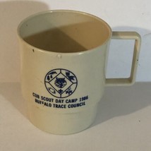 Vintage Cub Scout Day Camp Cup 1986 Buffalo Trace Council ODS1 - £3.88 GBP