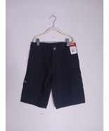 Wrangler Authentics Youth Boy&#39;s Classic Cargo Shorts Size 8 Black - $247.70 MXN