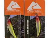 Lot of 2 Ozark Trail 1/16 oz. Clown Minnow Fishing Lure 2.25&quot; - £10.17 GBP