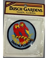 Vtg Busch Gardens Tampa Florida Parrot Embroidered Patch Souvenir Collec... - $9.47