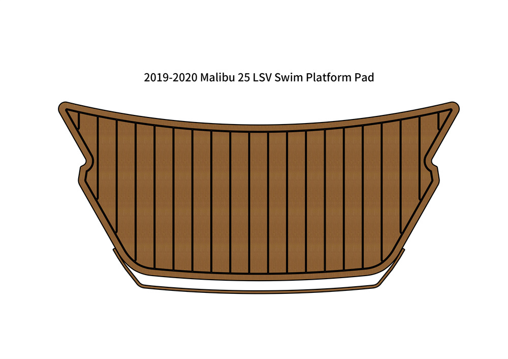2019-2020 Malibu 25 LSV Swim Platform Step Pad Boat EVA Foam Teak Deck F... - $281.00