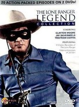 Brand NEW The Lone Ranger Legend Collection [2-disc DVD set] Old time fa... - $5.58