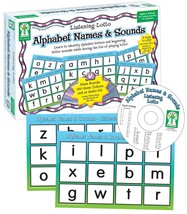 Key Education ABC Letter Recognition and Sounds Listening Lotto Game, Al... - $10.77