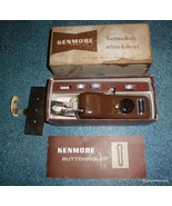 Vintage KENMORE Buttonhole Sewing Attachment SEARS ROEBUCK Buttonholer - $26.71 CAD