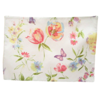 Blossoms and Blooms Spring Bloom Butterfly Floral 4-PC Fabric Placemat Set - £25.50 GBP
