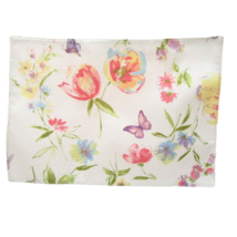 Blossoms and Blooms Spring Bloom Butterfly Floral 4-PC Fabric Placemat Set - £25.13 GBP