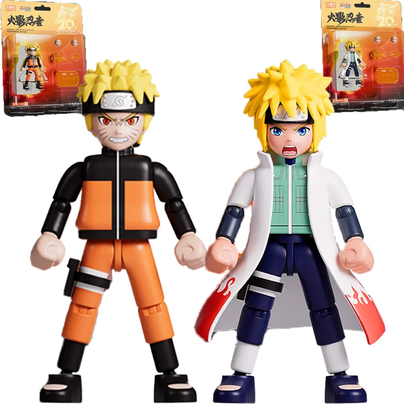 Naruto Building Block Action Figure Decoration Model Naruto Namikaze Minato 20th - £29.08 GBP