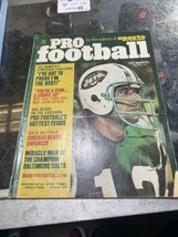 Pro Football Magazine 1971 Sports Today Joe Namath! John Brodie, Dick Butkus - £14.66 GBP