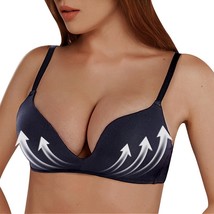 3 pieces Seamless Sexy Bra Woman Bra Underwear Style 2-navy 80B - £6.38 GBP