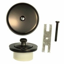 Lift &amp; Turn Drain Trim Kit with Overflow in Oil Rubbed Bronze - £21.02 GBP