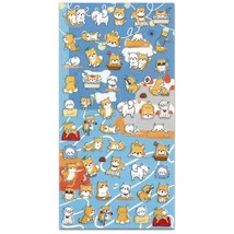 CUTE DOG STICKERS Shiba Inu Fun Animal Sticker Sheet Kawaii Kids Craft S... - $3.40 CAD