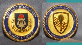 Large U.S. Army School Of Music Commanders Challenge Coin Rare - £23.73 GBP