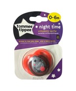 Tommee Tippee Night Time Orthodontic Pacifier 0-6 Months Glow In The Dar... - $8.00