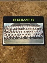 1971 Topps Baseball #652 Atlanta Braves Team Card VG/EX *RC2 - £2.55 GBP