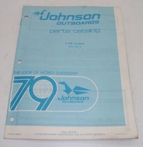 1979 Johnson Outboard Parts Catalog 6 HP - $15.98