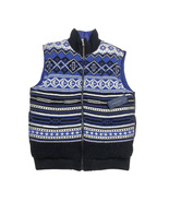 NEW $169 Tommy Hilfiger Down Puffer Vest! Blue &amp; Black Fair Isle Sweater... - $149.08 CAD
