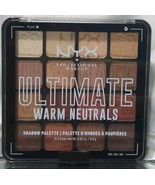NYX Ultimate Shadow Palette - Eyeshadow Palette Warm Neutrals USPR05W 16... - £8.27 GBP