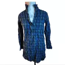 Madewell Plaid Green/Blue Dress/Tunic Size Medium - $15.00