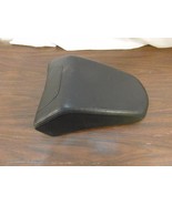 Black Leather Motorcycle Seat Padded Approx. 14&quot; X 11&quot; Needs Cleaning 32979 - £31.19 GBP