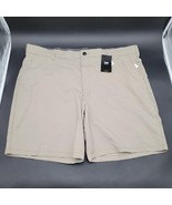New NWT Lee Mens 44 Golf Chino Shorts Desert Tan Beige Regular Fit Stret... - $27.06 CAD