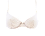 L&#39;AGENT BY AGENT PROVOCATEUR Womens Bra Printed Non Padded White S - $44.47