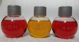 3 Avon HOT APPLE PIE &amp; PEPPERMINT DELIGHT Bubble Bath Travel Size 1 oz/3... - $12.99