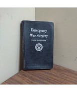 1958  Black Nato Handbook Emergency War Surgery - US Department of Defense - $174.38 MXN