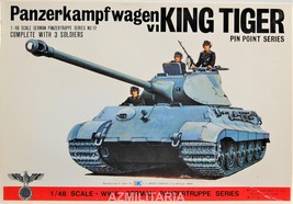 Bandai Panzerkampfwagen VI King Tiger 1/48 Scale 8241 - £58.78 GBP