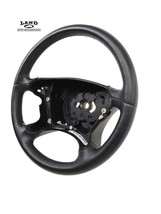 Mercedes R230 SL-CLASS Driver Steering Wheel Leather Black SL550 SL600 SL500 - $247.49