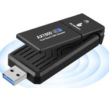Wifi 6 Adapter,Usb Wifi Adapter,802.11Ax,Ax1800M,2.4Ghz/574Mbps+5Ghz/120... - $35.99