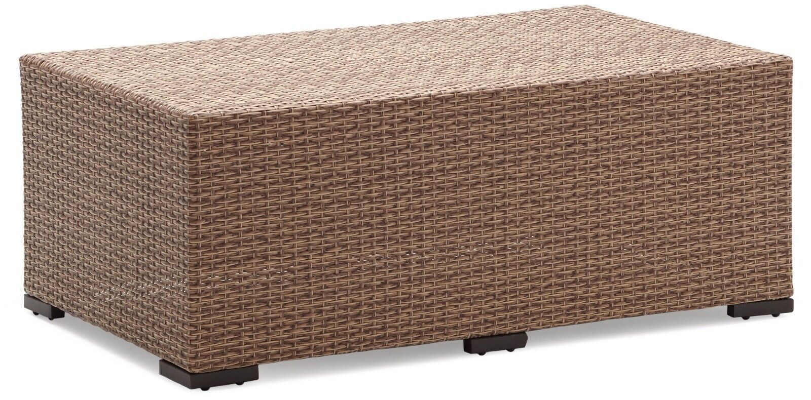 Strathwood Griffen All-Weather Wicker Coffee Table, Natural - $205.69