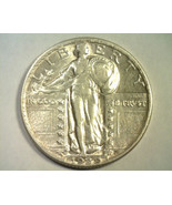 1929-D STANDING LIBERTY QUARTER ABOUT UNCIRCULATED AU NICE ORIGINAL COIN - $98.00