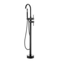 Freestanding Bathtub Faucet, Floor Mount, Freestanding Tub Filler, Shower Mixer  - £98.88 GBP